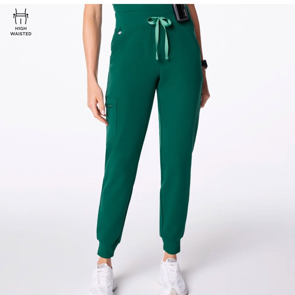 High Waisted Zamora Jogger Scrub Pants